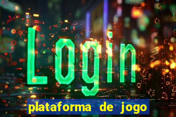 plataforma de jogo nova pagando